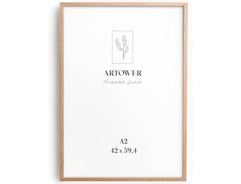Eikenhouten Fotolijst A2 (42x59 cm) - Licht Eiken | -52%