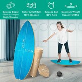 Balanstrainer Esdoornhout Blauw - 30% Korting