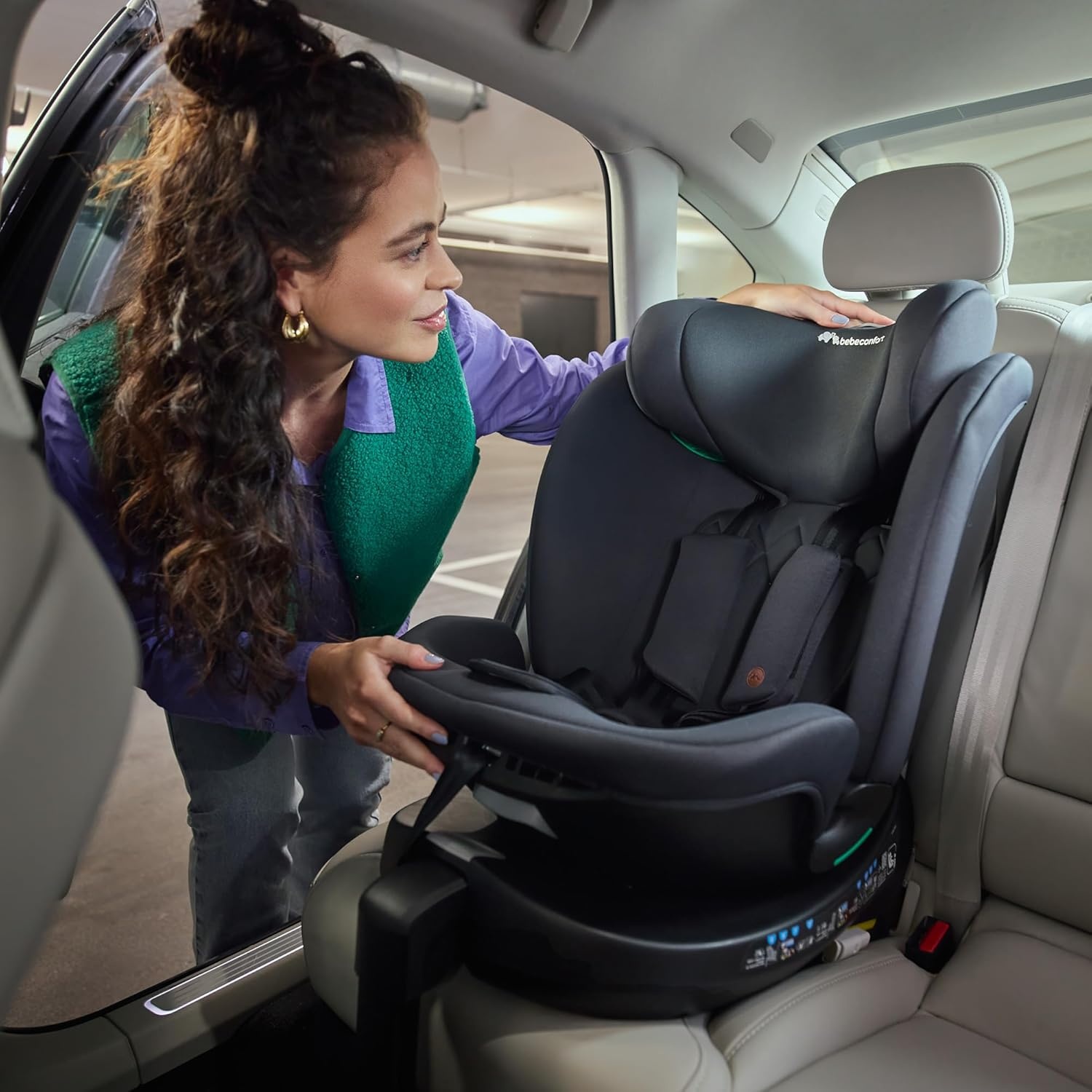 30% Korting: Draaibare Autostoel 40-150cm i-Size ISOFIX 360°