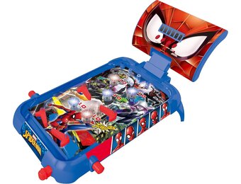 Marvel Spider-Man Flipperspel Blauw/Rood - 34% Korting!
