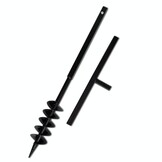 Grondboor met Dubbele Schroef - 100 mm (33% Korting)