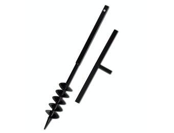 Grondboor met Dubbele Schroef - 100 mm (33% Korting)