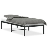 Metaal Bedframe Zwart 80x200cm | 34% Korting