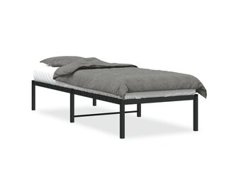 Metaal Bedframe Zwart 80x200cm | 34% Korting