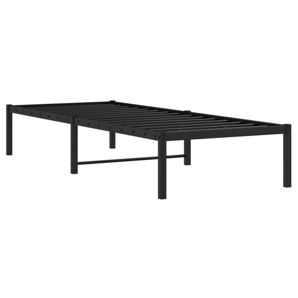 Metaal Bedframe Zwart 80x200cm | 34% Korting
