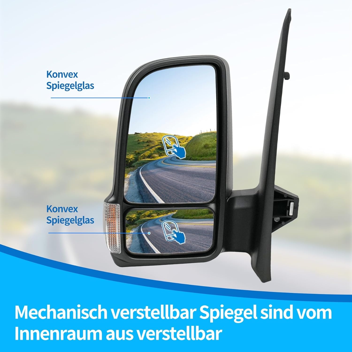 Buitenspiegel Links Mercedes Sprinter (2018+) - 28% Korting