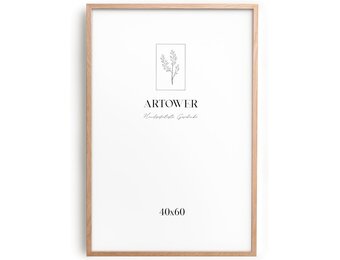 Eiken Houten Fotolijst Posterlijst 40x60 cm - 29% Korting