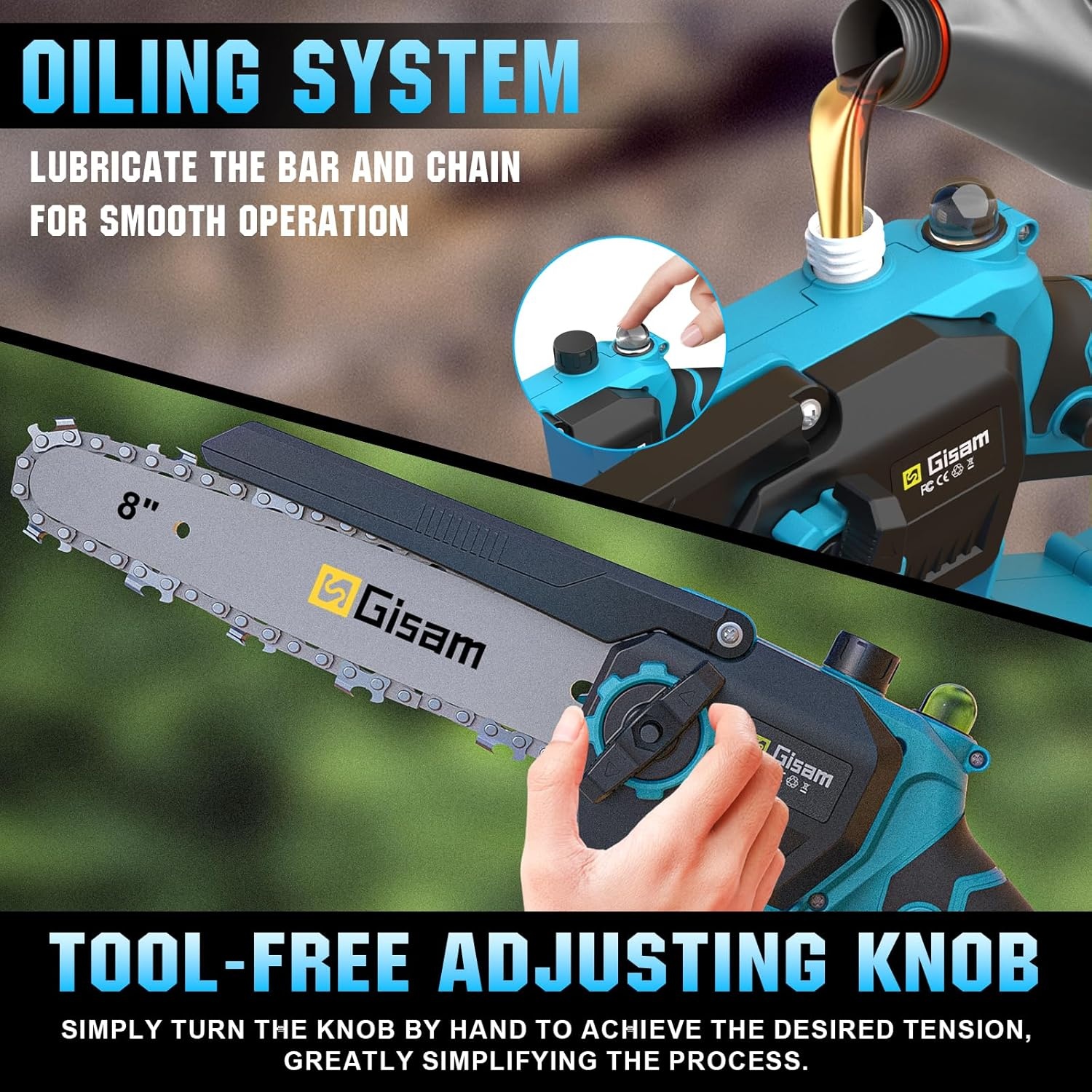 Accu Snoeischaar & Kettingzaag 2-in-1 | 30% Korting