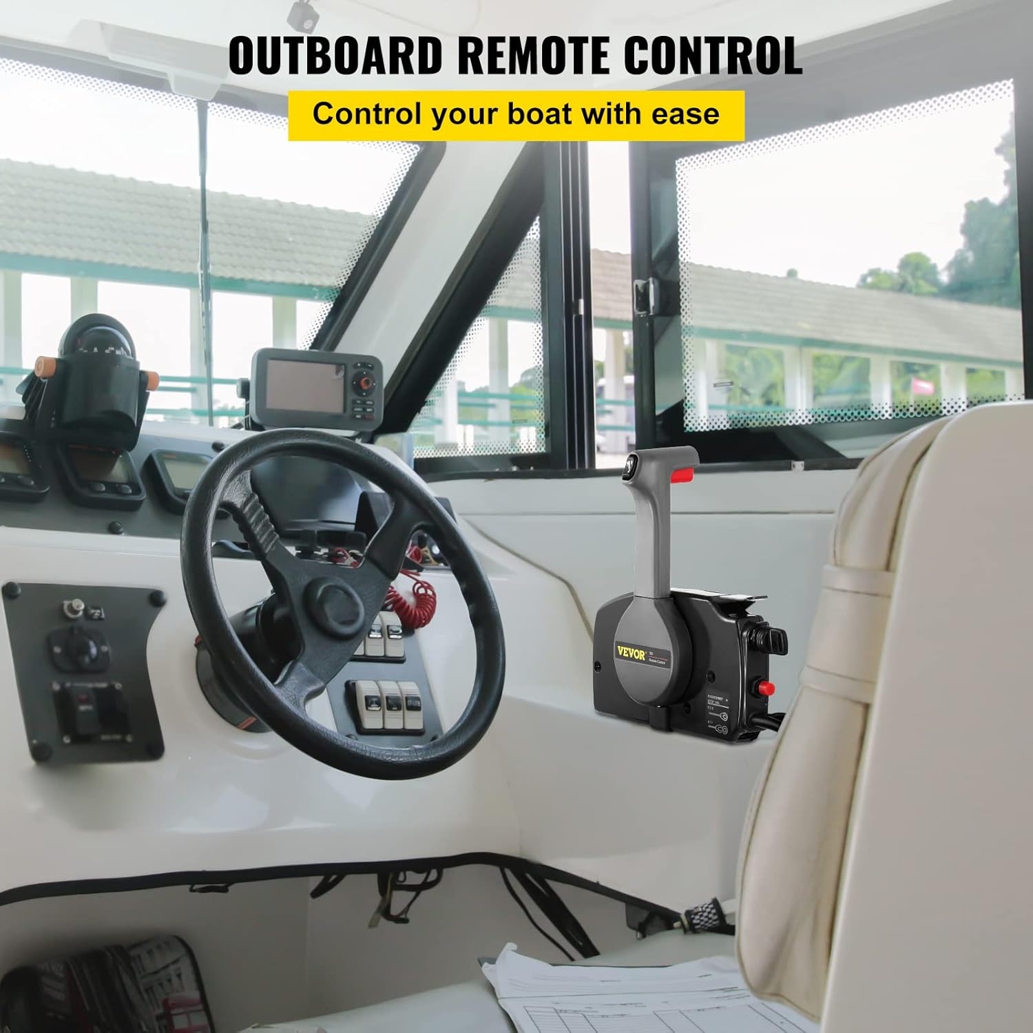 Buitenboordmotor Afstandsbediening voor Yamaha | 10-pins | 35% Korting