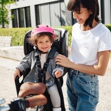 Fietszitje Jockey Z-Line Grijs 9-22 kg | Verstelbare hoofdsteun & rugleuning | 35% Korting!