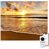 460W Infraroodpaneel met Afbeelding - Strand | 29% Korting