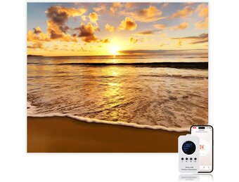 460W Infraroodpaneel met Afbeelding - Strand | 29% Korting