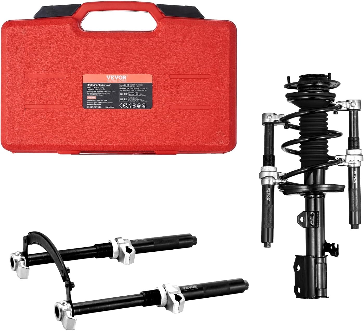 Universele Veercompressor Set (2 stuks) - 28% Korting