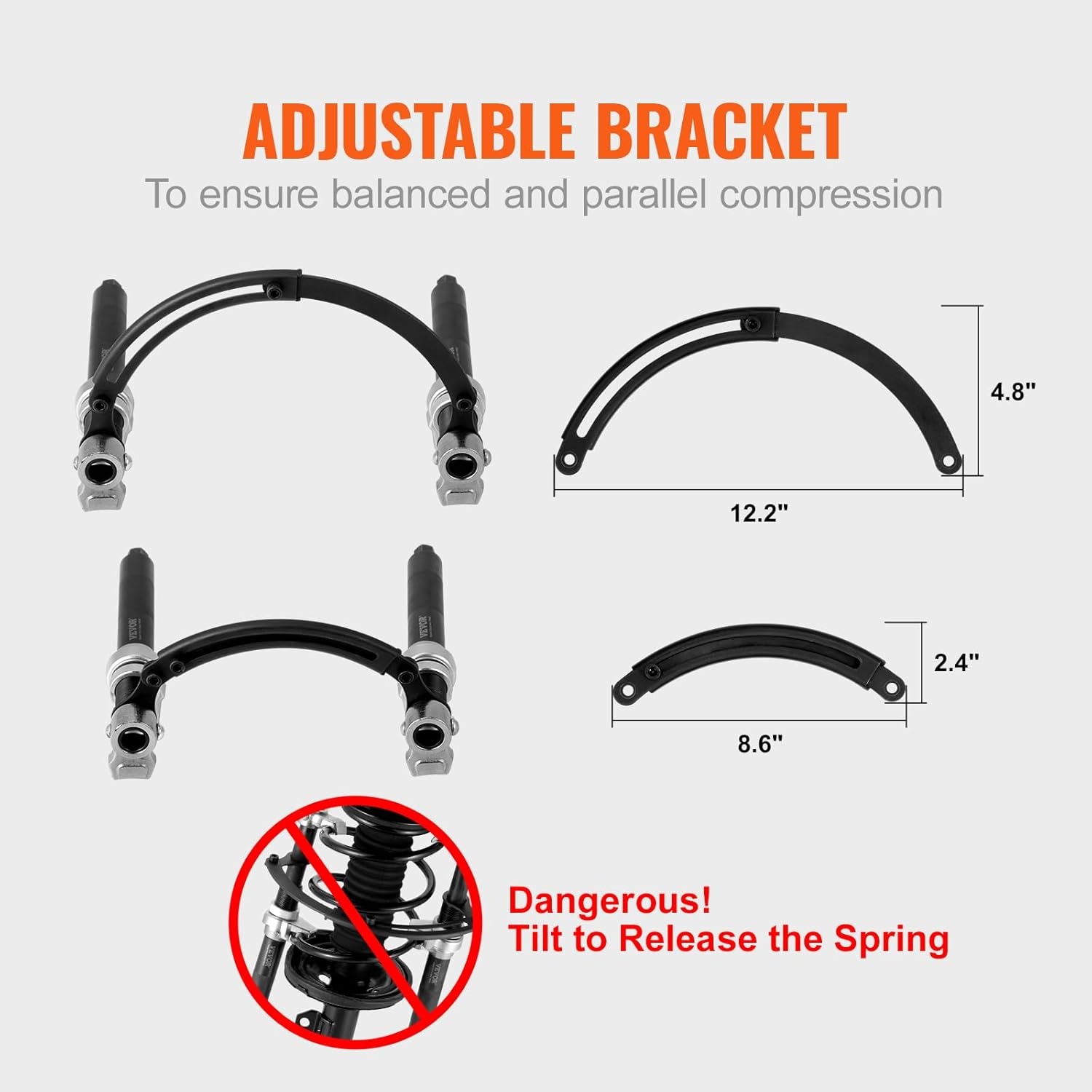 Universele Veercompressor Set (2 stuks) - 28% Korting