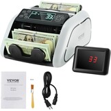 Bankbiljettenteller met valsgelddetectie USD/EUR | 29% Korting