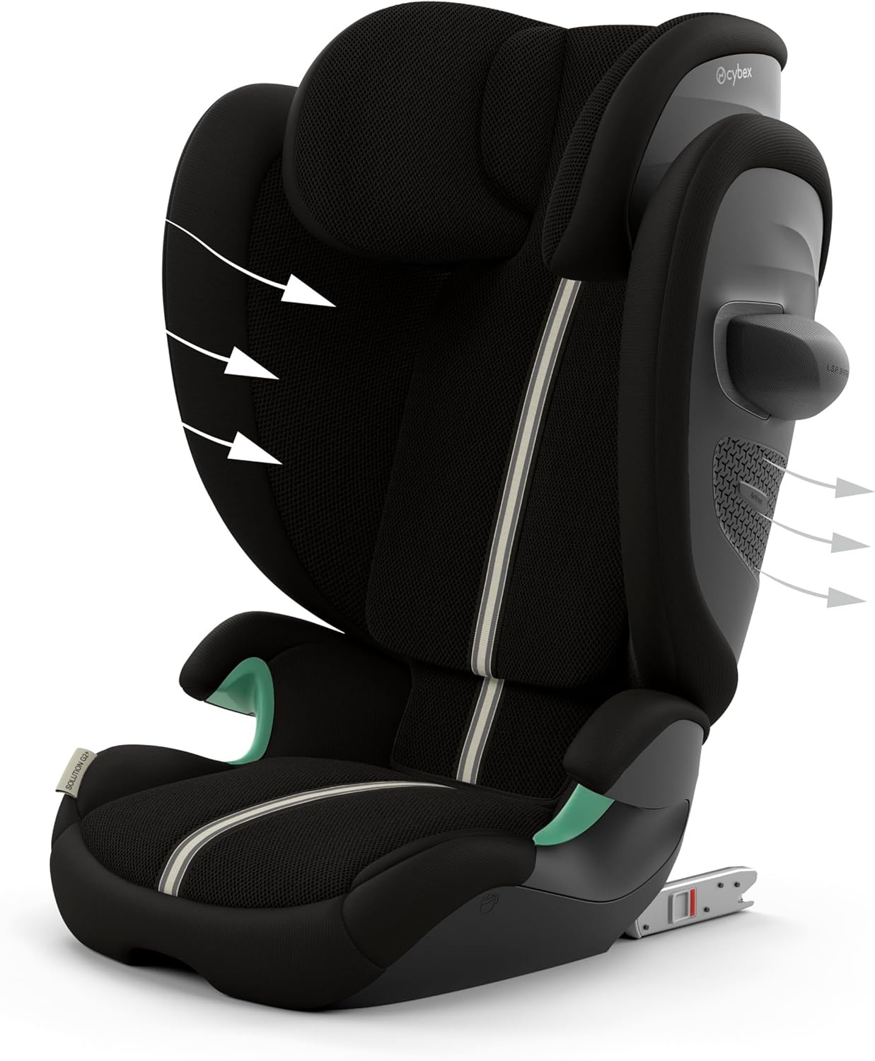 Cybex Solution G2 Plus Autostoeltje - 3-12 Jaar - Zwart - 30% Korting!