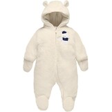 Baby Sneeuwpak Geel Jongens 12-18M | Fleece Capuchon | Warm & Winddicht