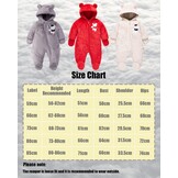 Baby Sneeuwpak Geel Jongens 12-18M | Fleece Capuchon | Warm & Winddicht