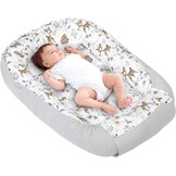 Babynestje 100% Katoen Wafel 100x60cm Grijs - 34% Korting!