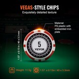 Pokerchipset 300-delig met Aluminium Koffer - Nu 33% Korting!