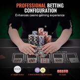 Pokerchipset 300-delig met Aluminium Koffer - Nu 33% Korting!