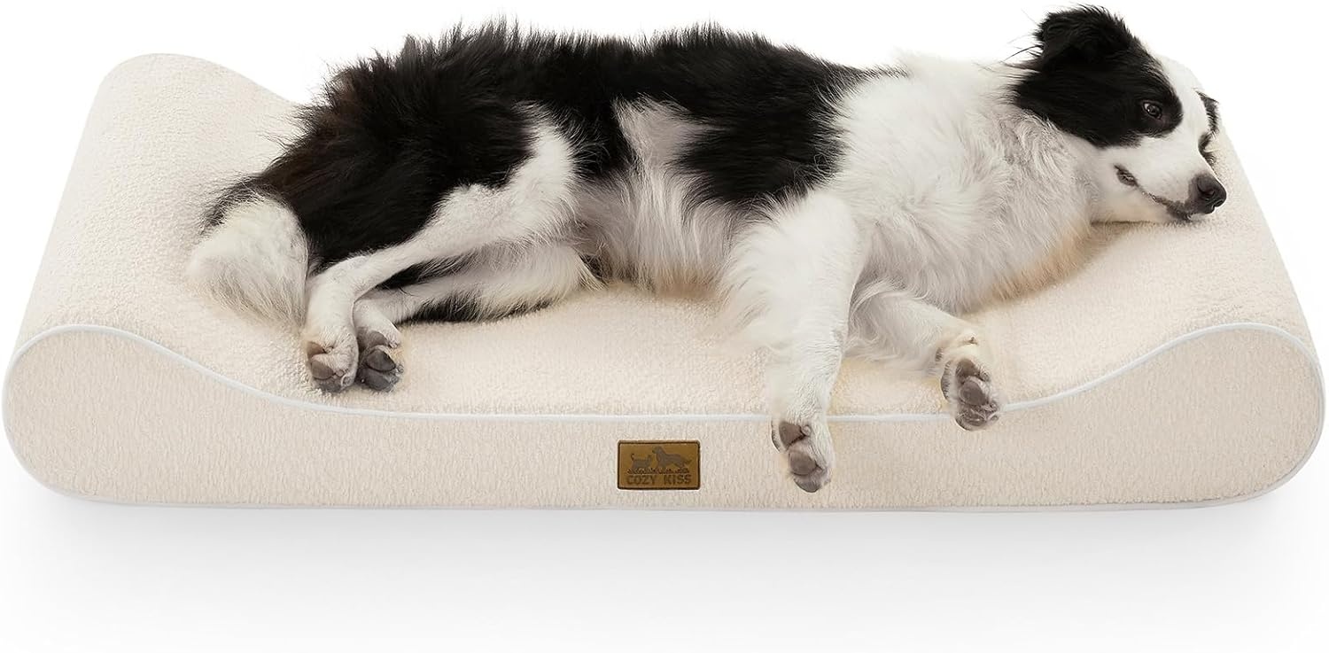 Orthopedisch Hondenbed voor Grote Honden - Beige, 29% Korting!