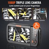 Endoscoop Camera 1920x1080 met 3 Lenzen & 4,5" IPS Scherm - 34% Korting