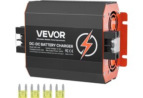 VEVOR DC-naar-DC Acculader 12V 40A - 500W Zwart (34% Korting!)