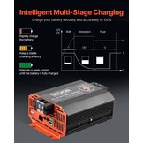 VEVOR DC-naar-DC Acculader 12V 40A - 500W Zwart (34% Korting!)