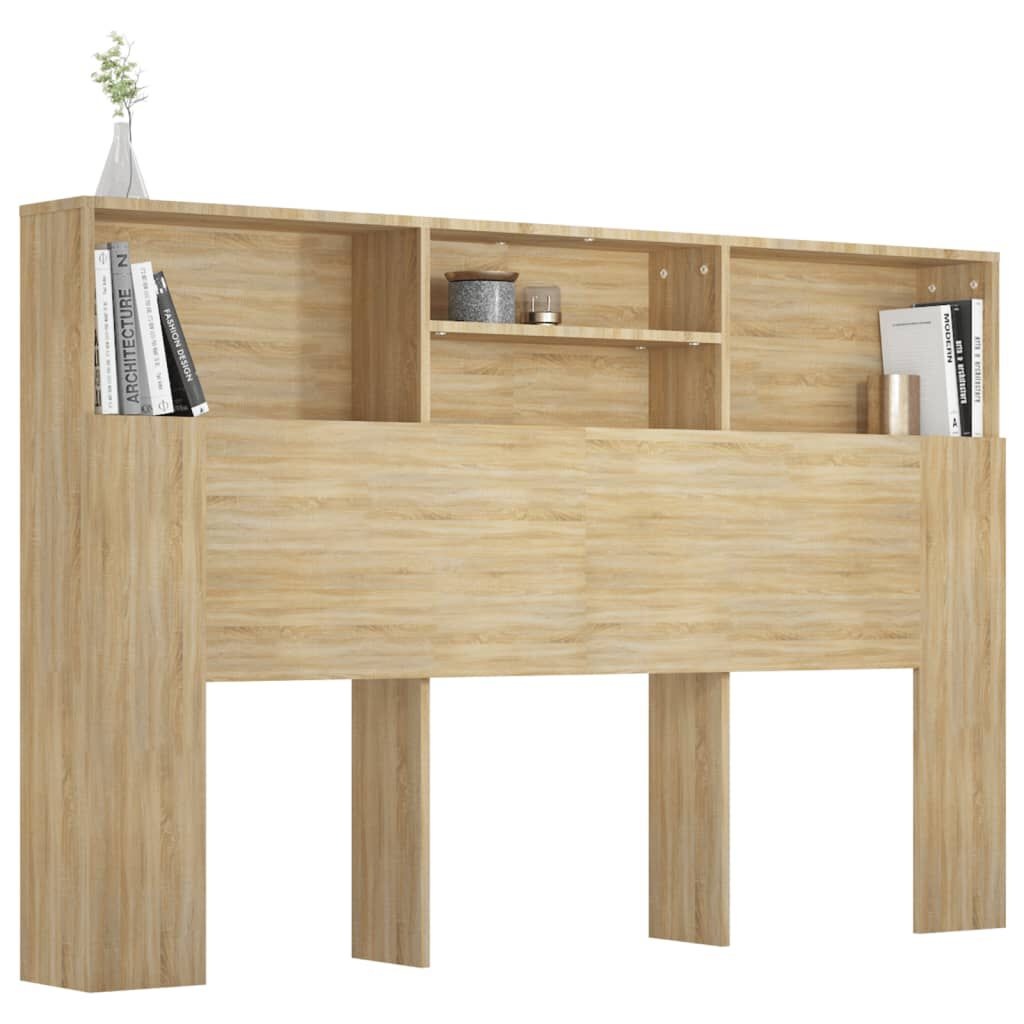 Hoofdbordkast Sonoma Eiken 160cm - Met Korting!