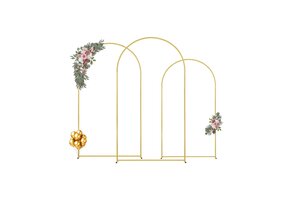 Gouden Bruiloftsboog 140x244 cm met Korting