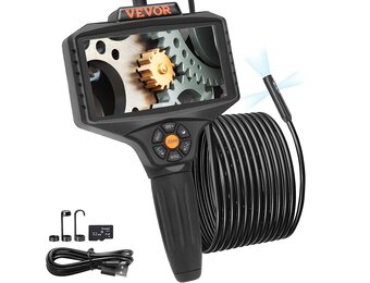 Endoscoop Camera met Triple Lens, 5" IPS Scherm & 5m Kabel - 34% Korting