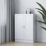 Boekenkast bewerkt hout wit - 82,5x30,5x115 cm | 54% Korting