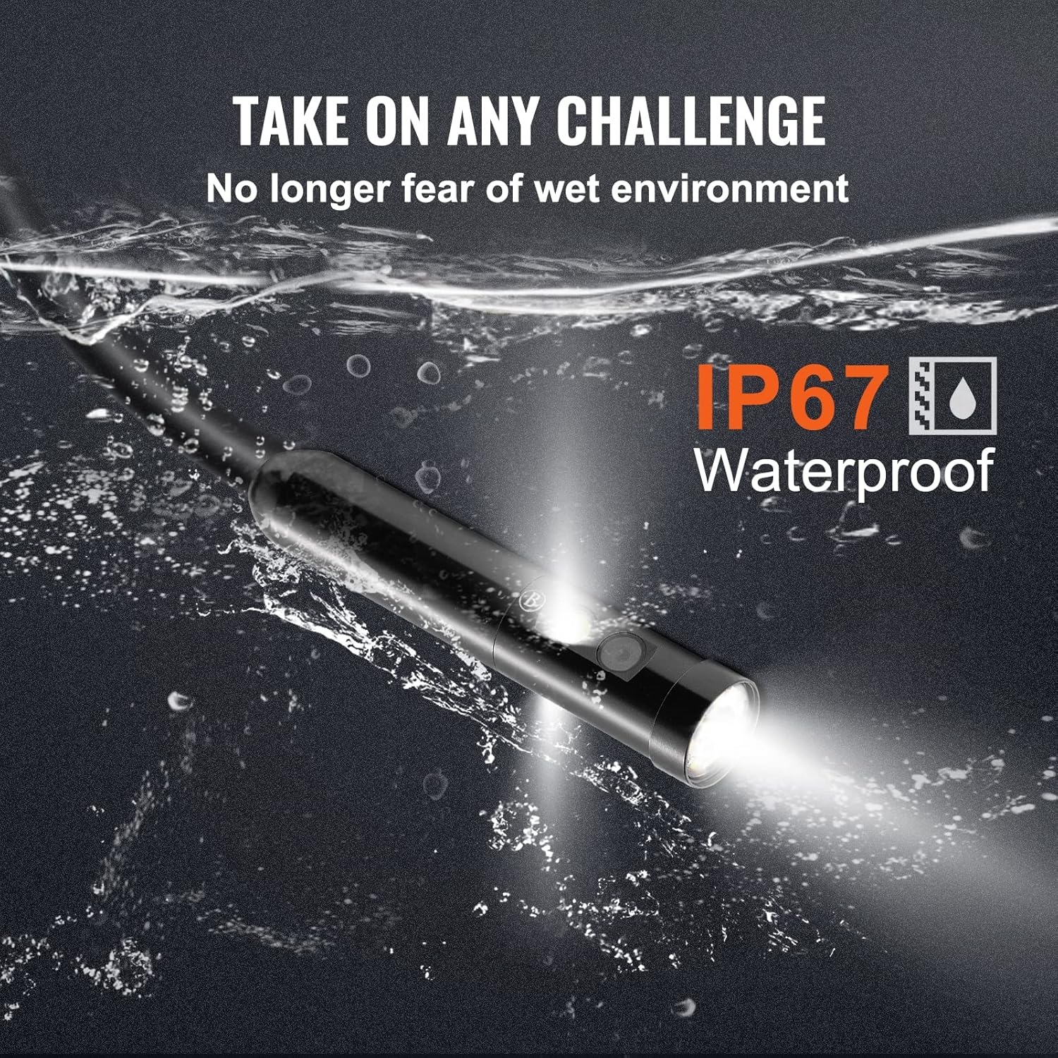 Endoscoop Camera met Triple Lens, 5" IPS Scherm & 5m Kabel - 34% Korting