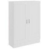 Boekenkast bewerkt hout wit - 82,5x30,5x115 cm | 54% Korting