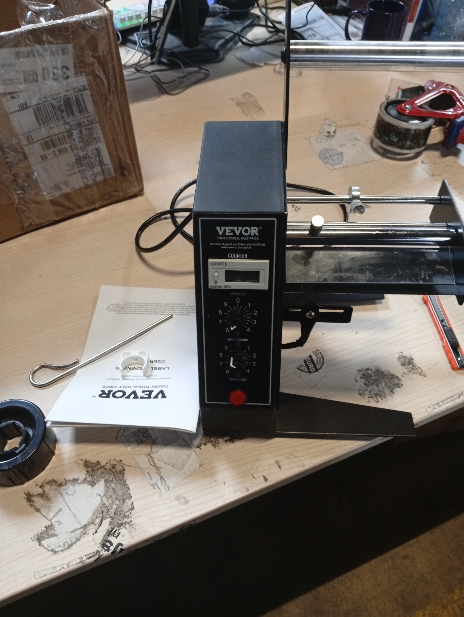 Automatische Label Dispenser VEVOR: 54% Korting op Barcode & Etiketten