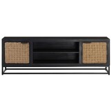 Industrieel TV-meubel 120cm Massief Mangohout - 34% Korting!