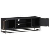 Industrieel TV-meubel 120cm Massief Mangohout - 34% Korting!