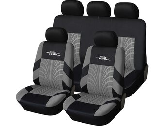 Universele AUTOYOUTH Autostoelhoezen Set - Grijs (29% Korting)