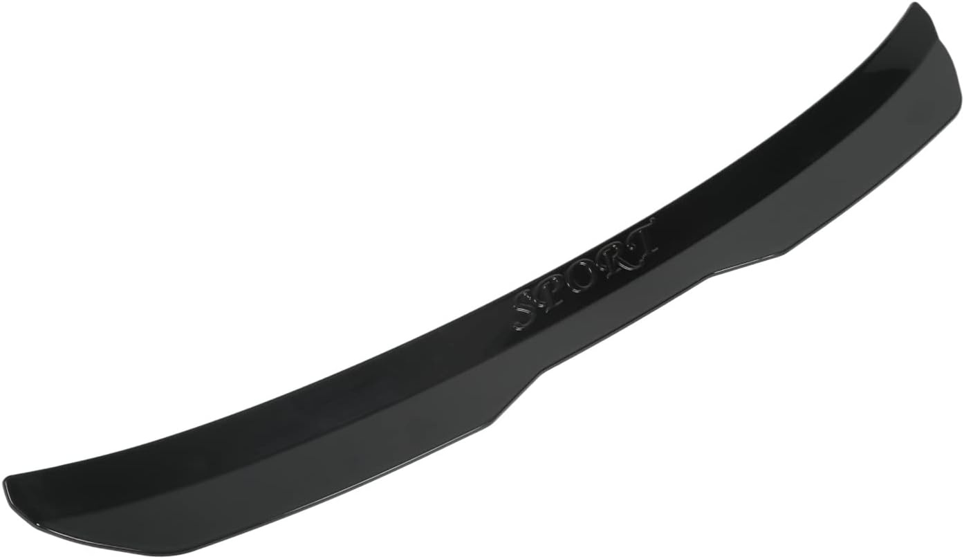 Universele Glans Zwarte Achterspoiler (ABS) - 29% Korting!