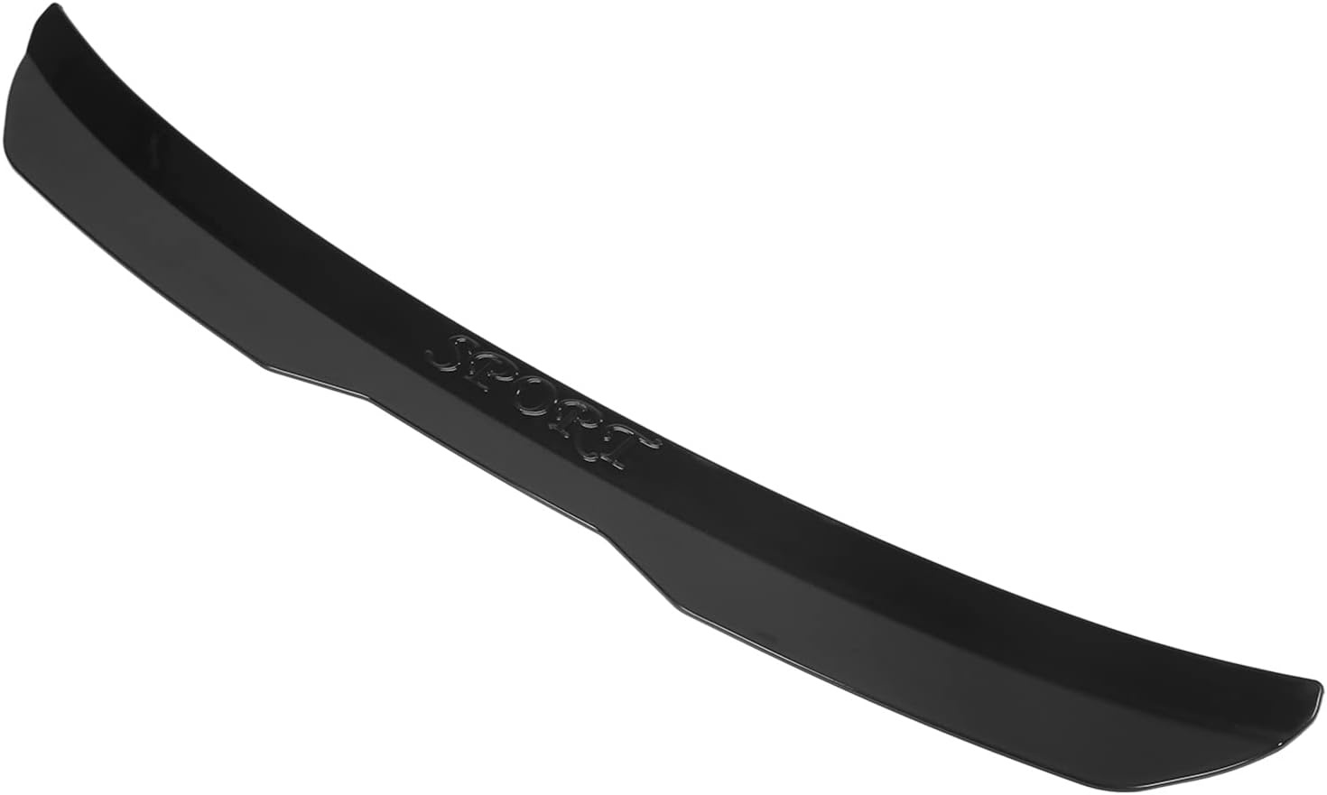 Universele Glans Zwarte Achterspoiler (ABS) - 29% Korting!