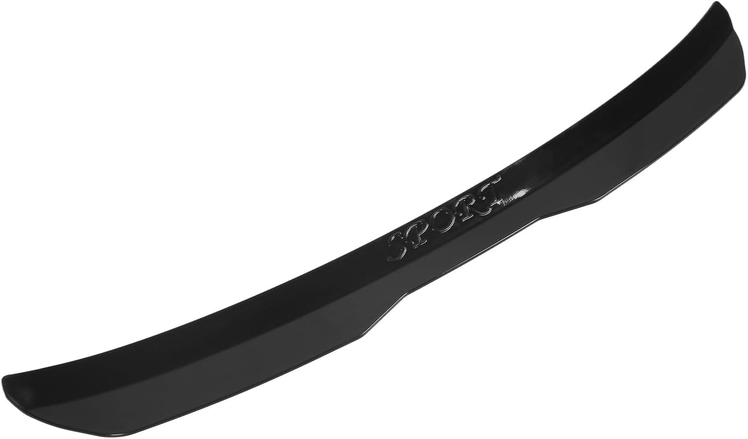 Universele Glans Zwarte Achterspoiler (ABS) - 29% Korting!