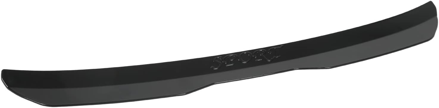 Universele Glans Zwarte Achterspoiler (ABS) - 29% Korting!