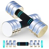 Verstelbare Halters (2x 5/10/15 kg) - Ruimtebesparend & Comfortabel Trainen