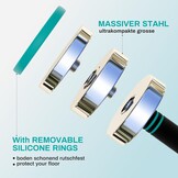 Verstelbare Halters (2x 5/10/15 kg) - Ruimtebesparend & Comfortabel Trainen