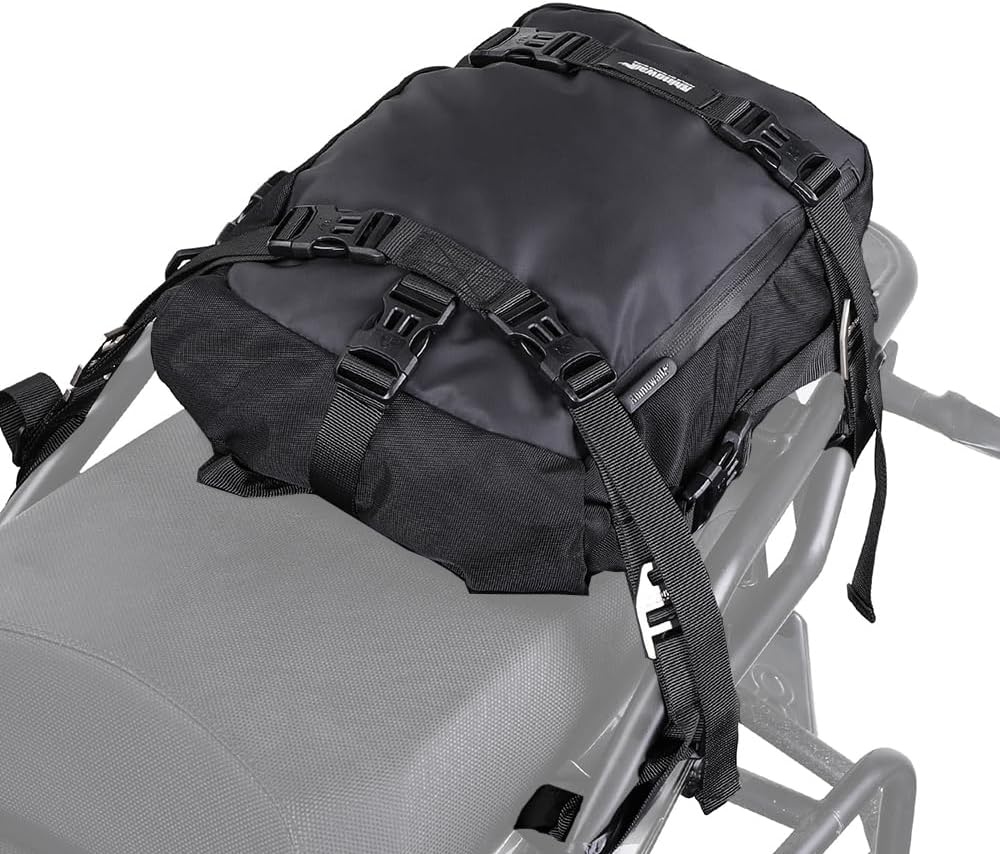 Waterdichte Motorfiets Staarttas 30L - Zwart (29% Korting)