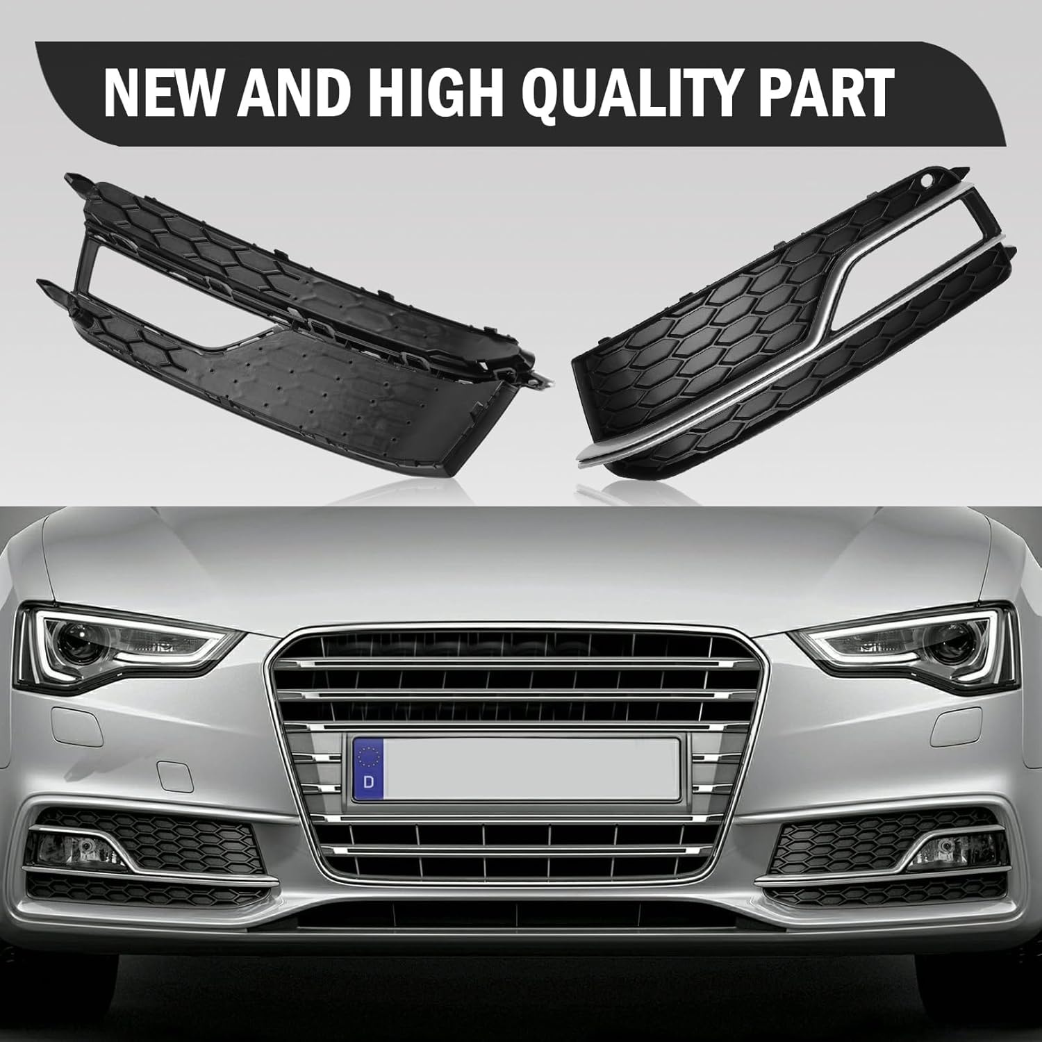 Mistlamp Grille Set Audi A5 S-Line S5 2013-2017 - 29% Korting!