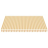 Luifel Vervangingsdoek Geel/Wit 4x3.5m (34% Korting)
