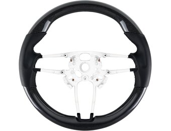 Carbon Fiber Stuurwiel met Geperforeerd Leder - Porsche (30% Korting)