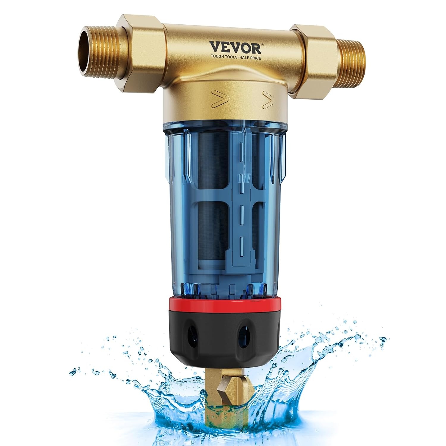 VEVOR Bronwater Filter: 40 Micron, 4T/H Debiet - 33% Korting!